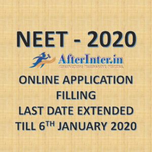 neet 2020 application date extended